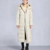 Nyluxe Chelia parka met schapenvachtrand