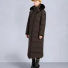 Nyluxe Chelia parka met schapenvachtrand
