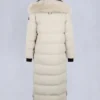 Nyluxe Chelia parka met schapenvachtrand