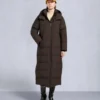 Nyluxe Chelia parka met schapenvachtrand