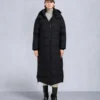Nyluxe Chelia parka met schapenvachtrand