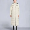 Nyluxe Chelia parka met schapenvachtrand