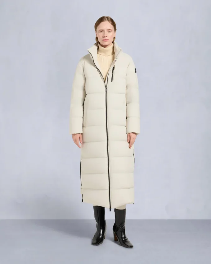 Nyluxe Chelia parka met schapenvachtrand