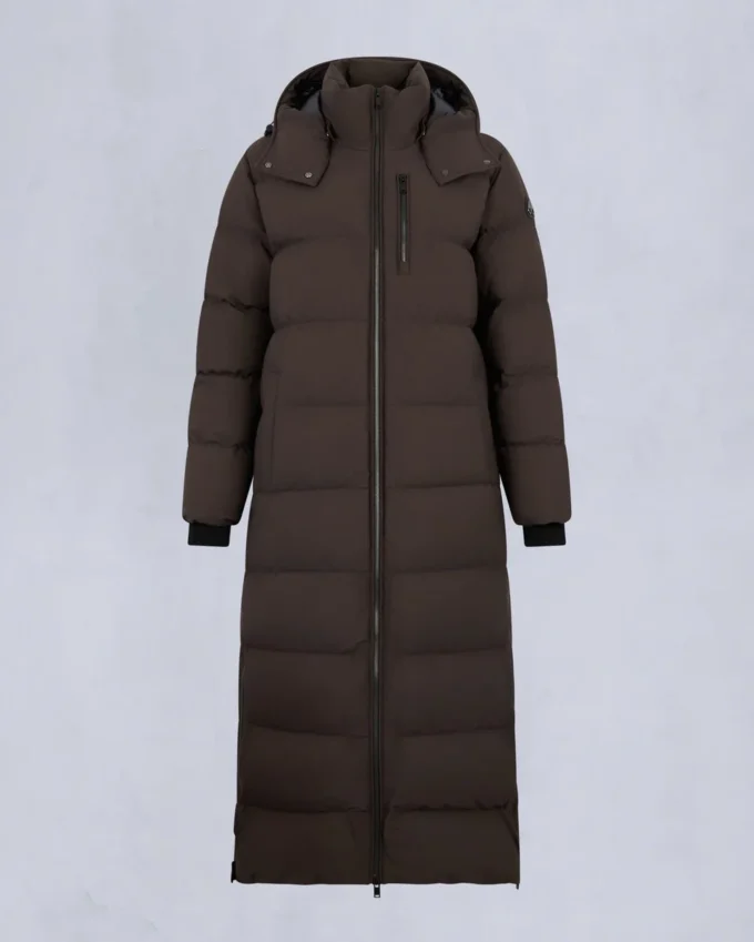Nyluxe Chelia parka met schapenvachtrand