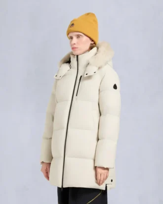 Nyluxe Chelia Shearling Trim 3Q-jas