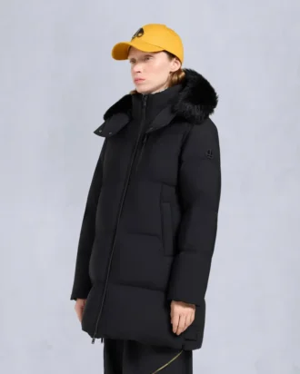 Nyluxe Chelia Shearling Trim 3Q-jas