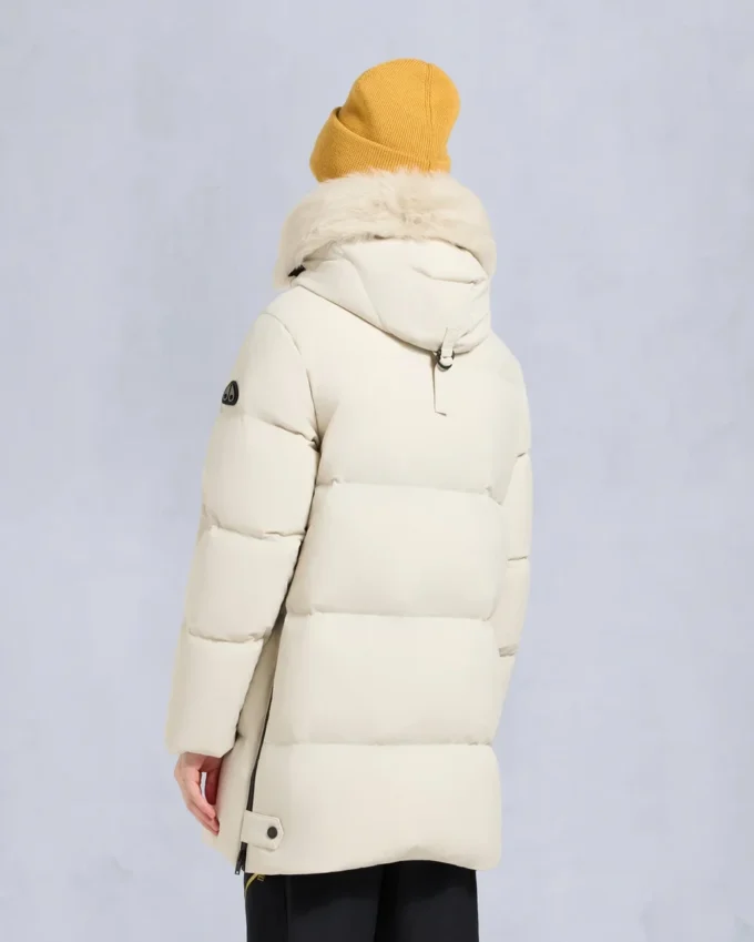 Nyluxe Chelia Shearling Trim 3Q-jas