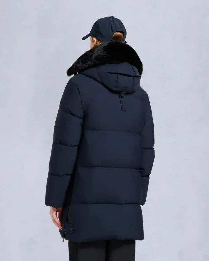 Nyluxe Chelia Shearling Trim 3Q-jas