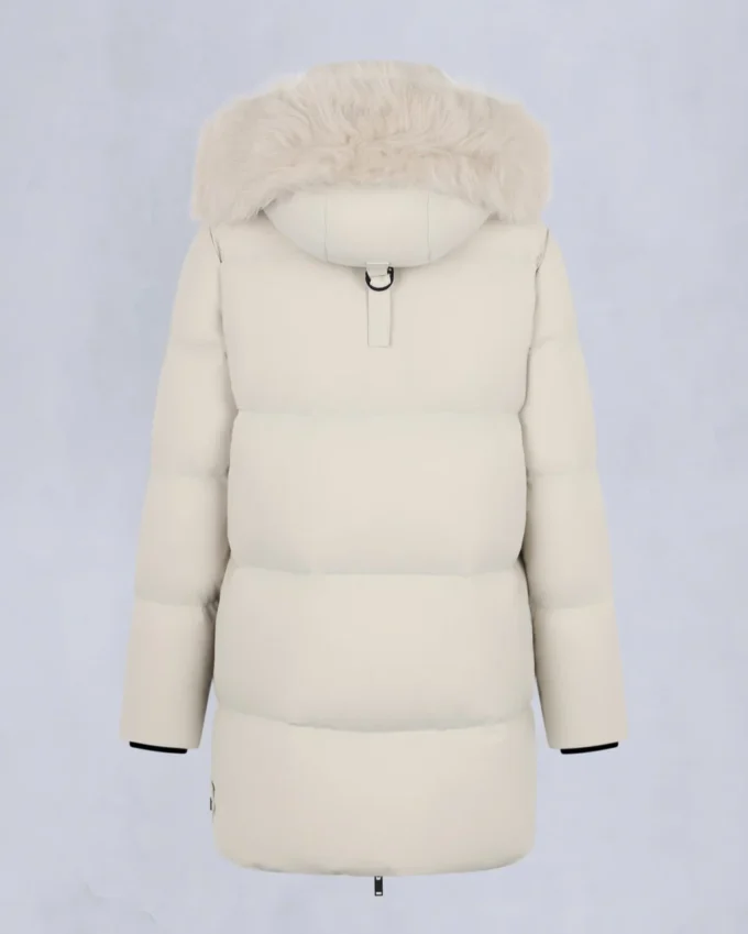 Nyluxe Chelia Shearling Trim 3Q-jas