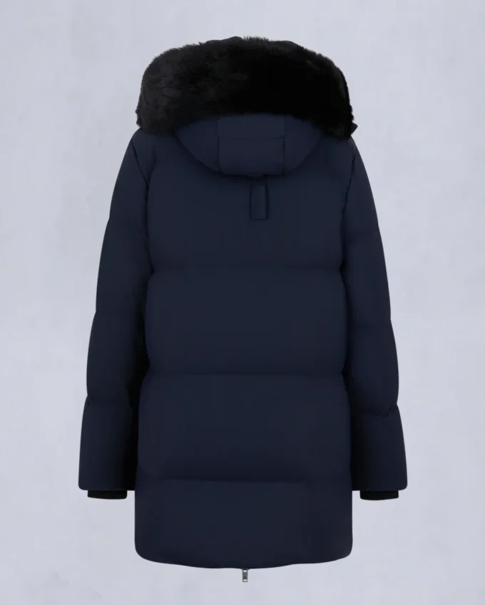 Nyluxe Chelia Shearling Trim 3Q-jas