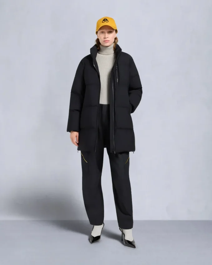 Nyluxe Chelia Shearling Trim 3Q-jas