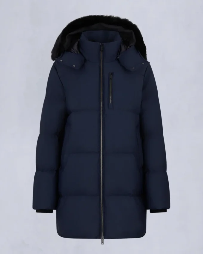 Nyluxe Chelia Shearling Trim 3Q-jas