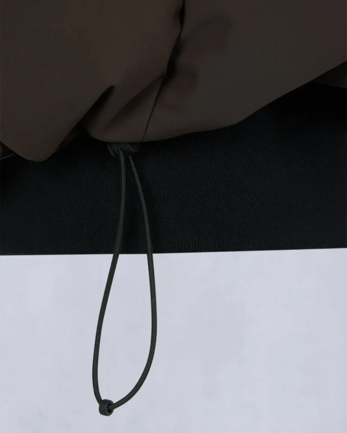 Nyluxe Misti Shearling Trim Puffer