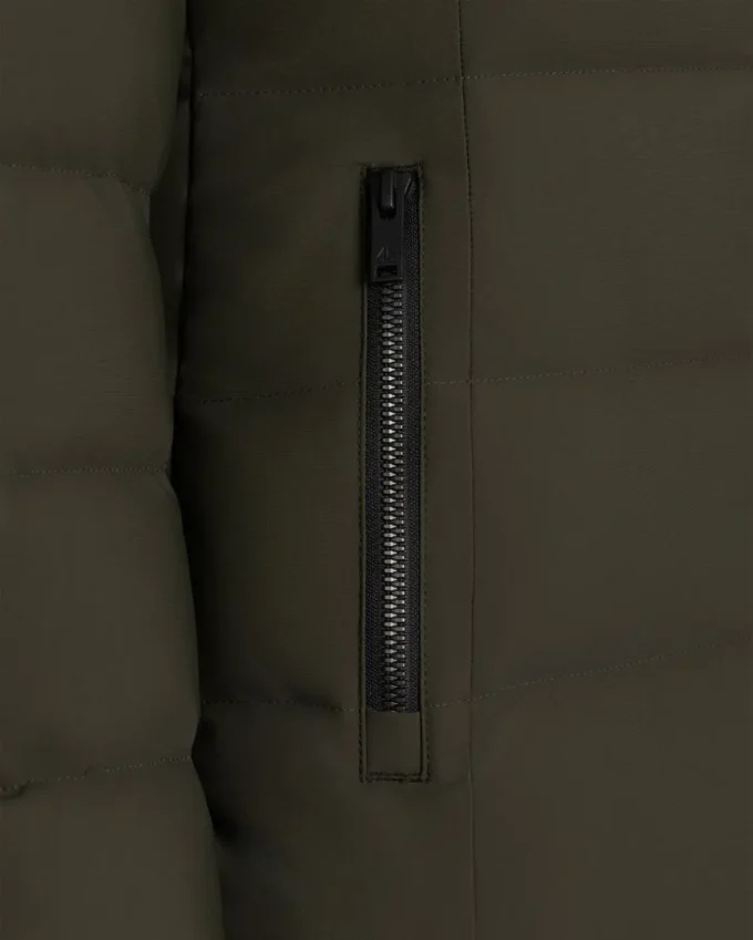 Nyluxe Watershed Shearling Trim Parka