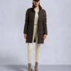 Nyluxe Watershed Shearling Trim Parka