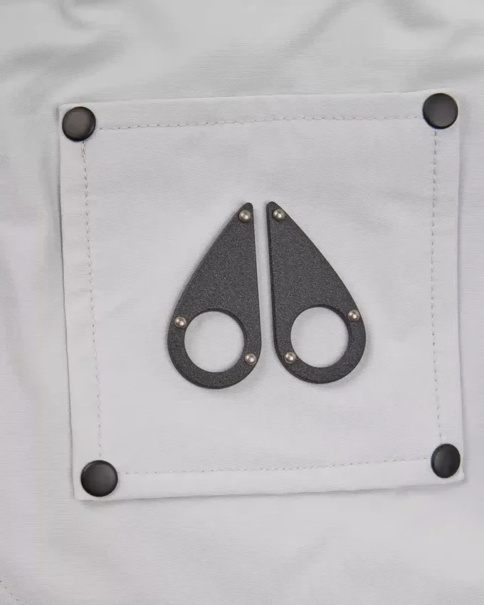 Onyx Round Island jas met schapenvachtrand