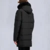 Onyx Shearling Trim Big Ridge Parka