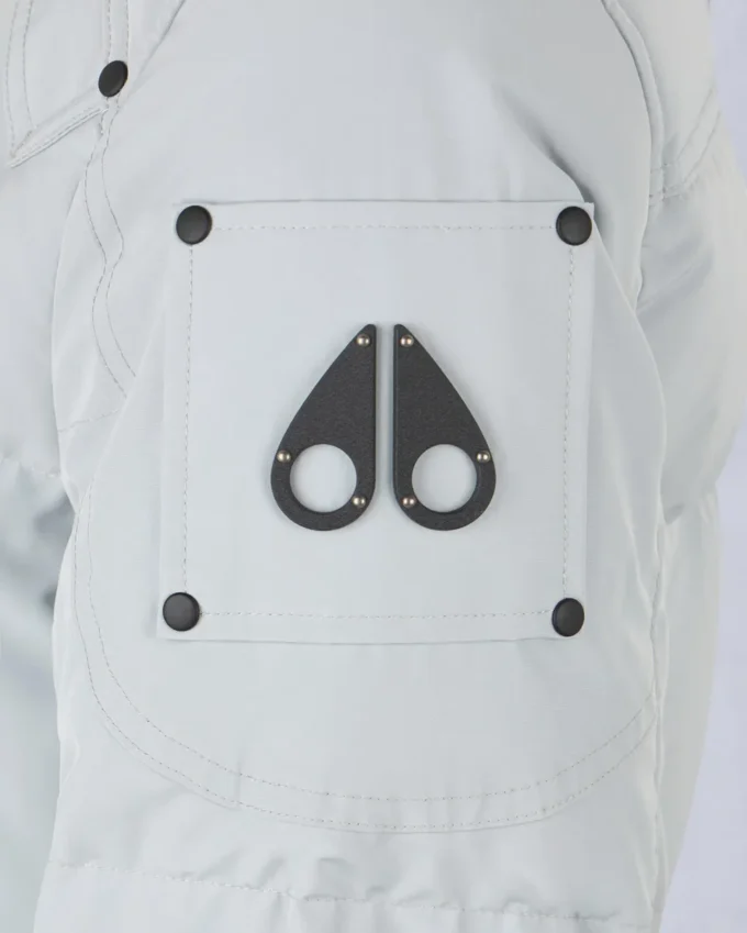 Onyx Shearling Trim Causapscal Parka