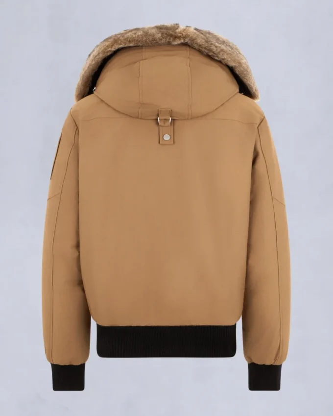 Originele ballistische bomberjack met schapenvachtrand