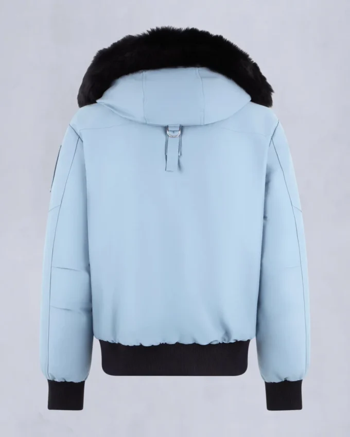 Originele ballistische bomberjack met schapenvachtrand