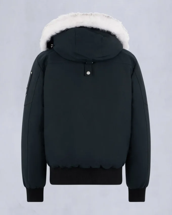 Originele ballistische bomberjack met schapenvachtrand