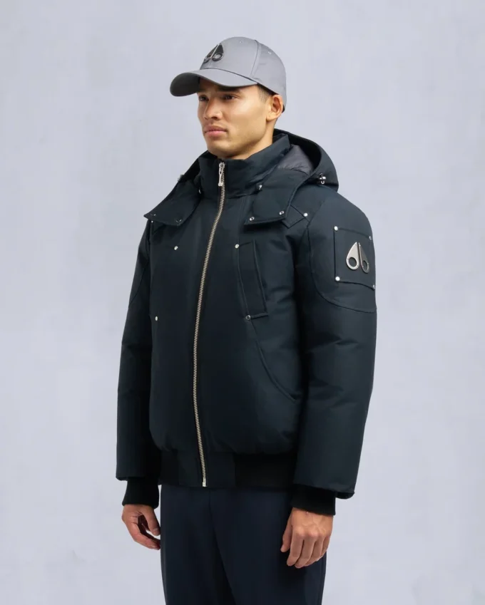 Originele ballistische bomberjack met schapenvachtrand