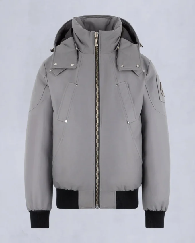 Originele ballistische bomberjack met schapenvachtrand