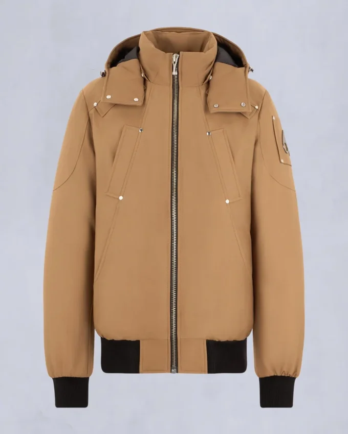 Originele ballistische bomberjack met schapenvachtrand