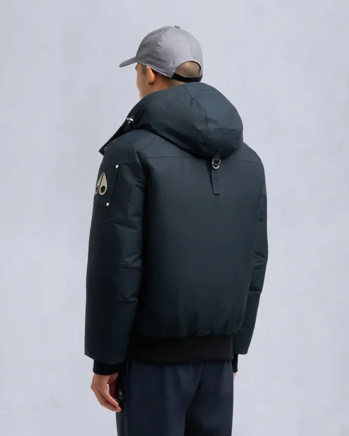 Originele ballistische bomberjack met schapenvachtrand