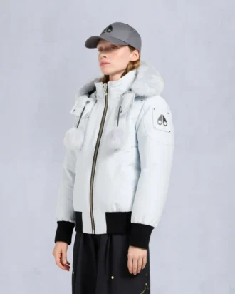 Originele Debbie bomberjack met schapenvachtrand