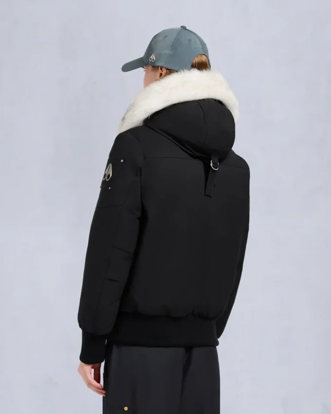 Originele Debbie bomberjack met schapenvachtrand