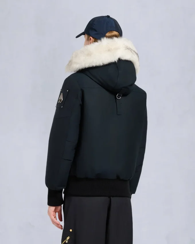 Originele Debbie bomberjack met schapenvachtrand