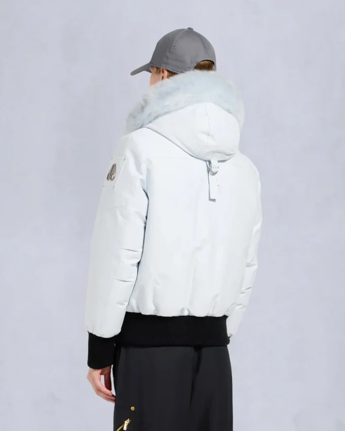 Originele Debbie bomberjack met schapenvachtrand