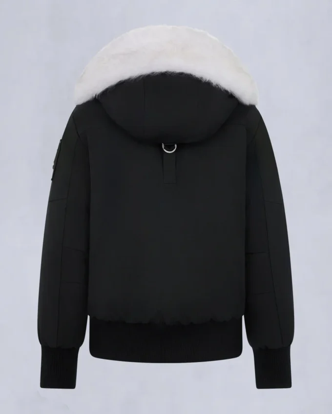 Originele Debbie bomberjack met schapenvachtrand