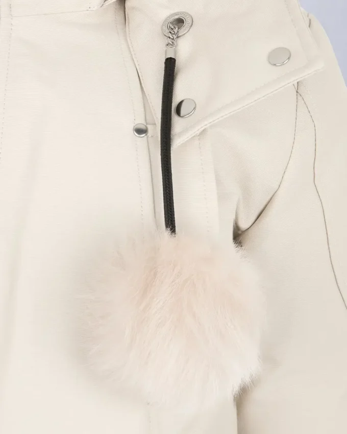 Originele Debbie bomberjack met schapenvachtrand