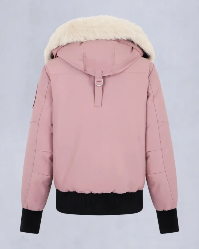 Originele Debbie bomberjack met schapenvachtrand