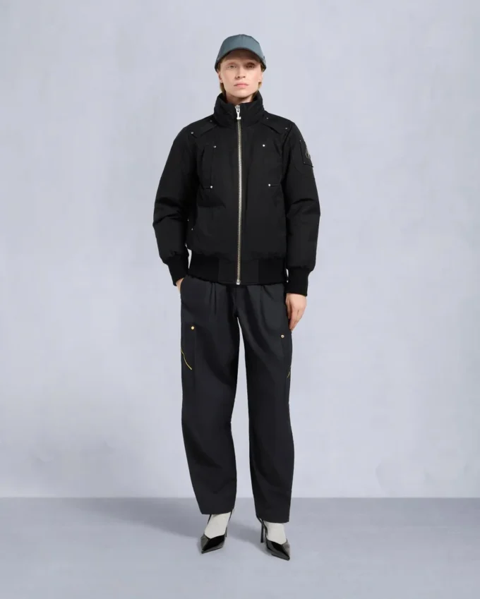 Originele Debbie bomberjack met schapenvachtrand