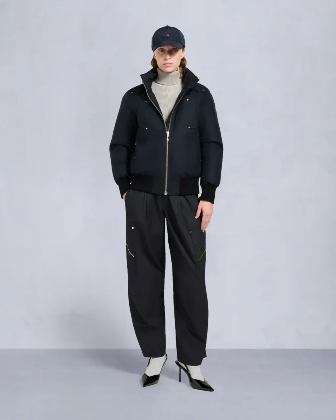 Originele Debbie bomberjack met schapenvachtrand