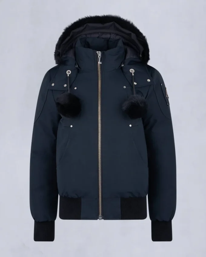 Originele Debbie bomberjack met schapenvachtrand