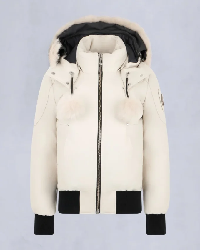 Originele Debbie bomberjack met schapenvachtrand