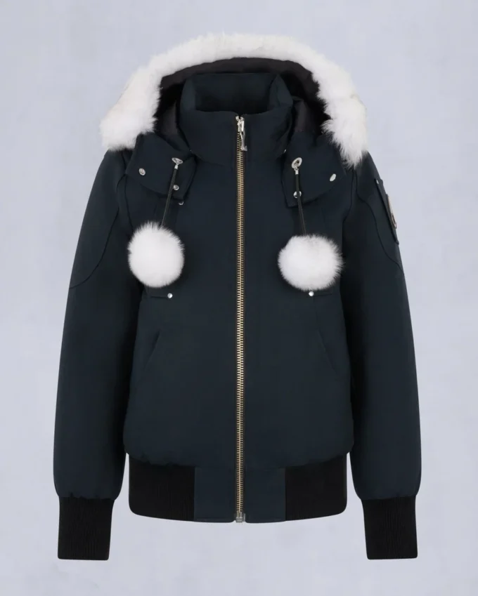 Originele Debbie bomberjack met schapenvachtrand