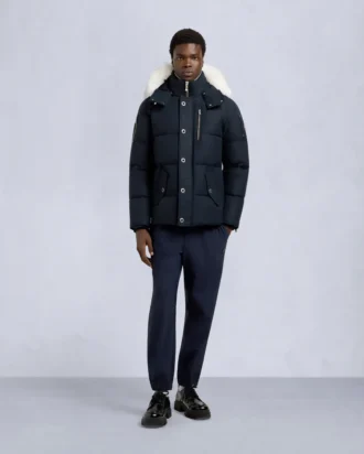 Originele schapenvachtrand 3Q-jas