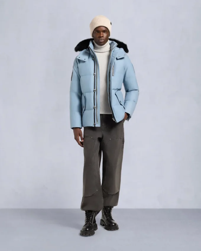 Originele schapenvachtrand 3Q-jas