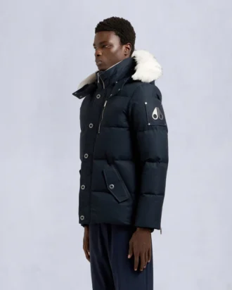 Originele schapenvachtrand 3Q-jas