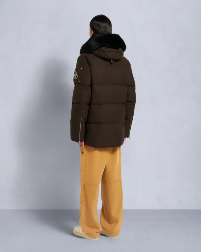 Originele schapenvachtrand 3Q-jas