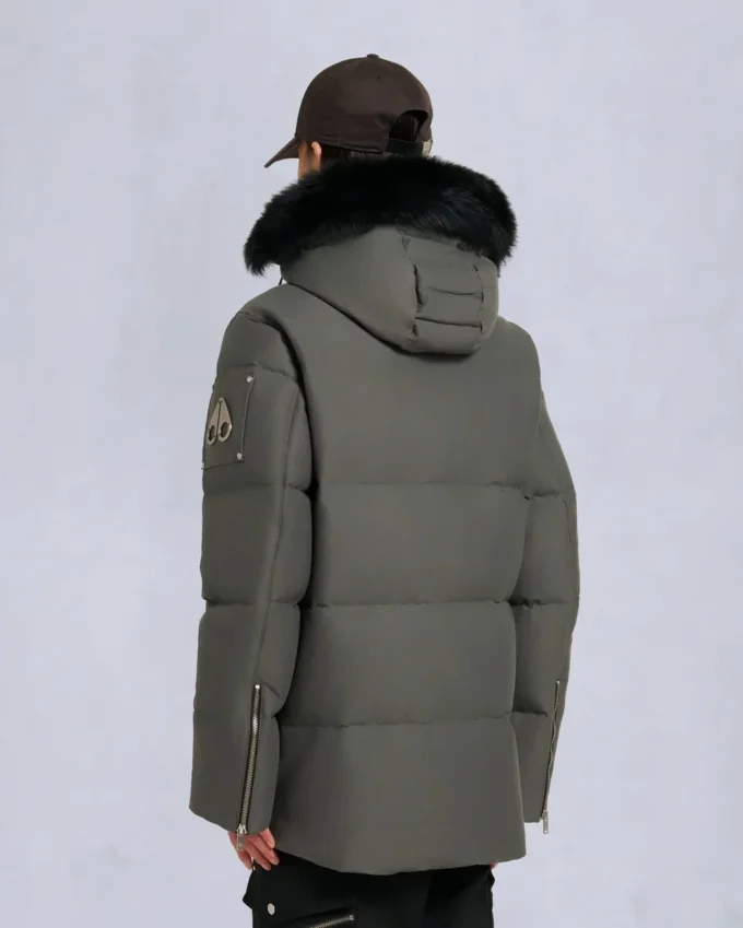 Originele schapenvachtrand 3Q-jas