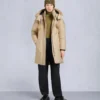 Originele Stirling-parka met schapenvachtrand