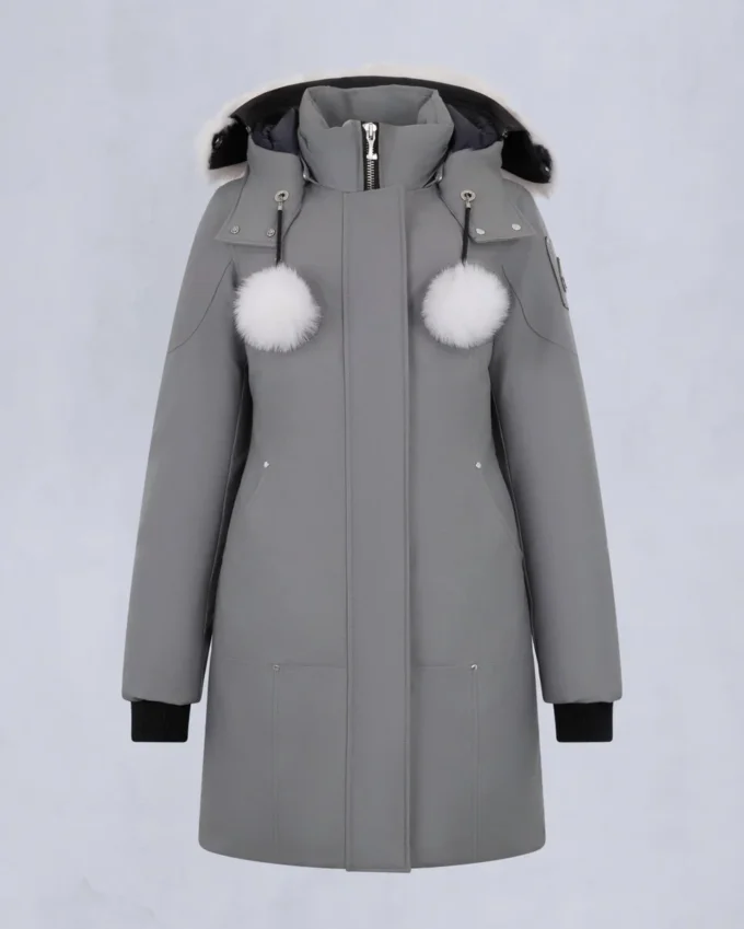 Originele Stirling-parka met schapenvachtrand