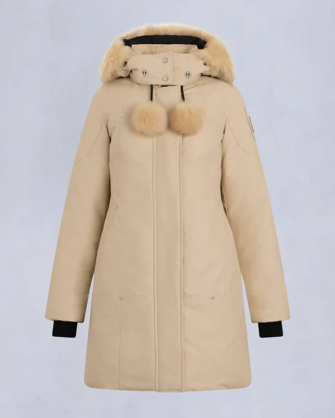 Originele Stirling-parka met schapenvachtrand