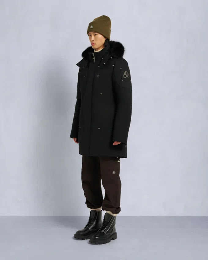 Originele Stirling Parka met schapenvachtrand